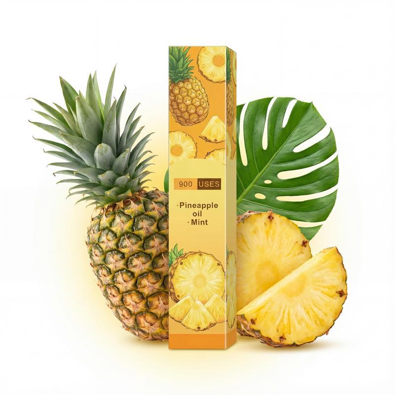 Pineapple One Press, Cleanses The Lungs And Promotes Clear Breathing, Refreshes And Combats Fatigue, Strengthens The Immune System